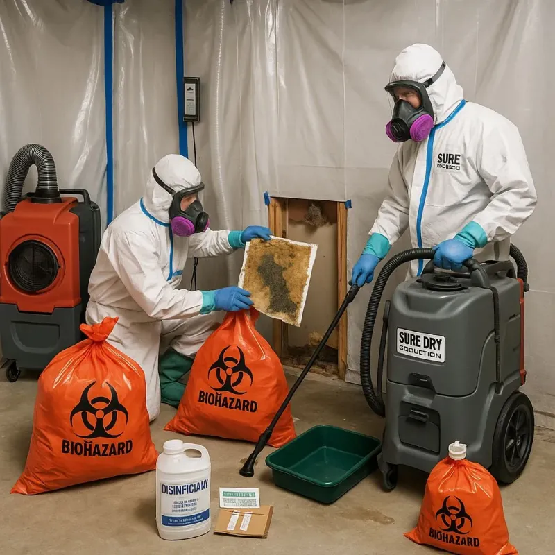 Contaminated Water Handling Protocols process in Orangeburg County, SC