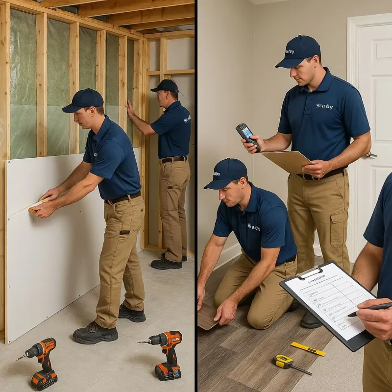 Repairs and Reconstruction process in Orangeburg County, SC